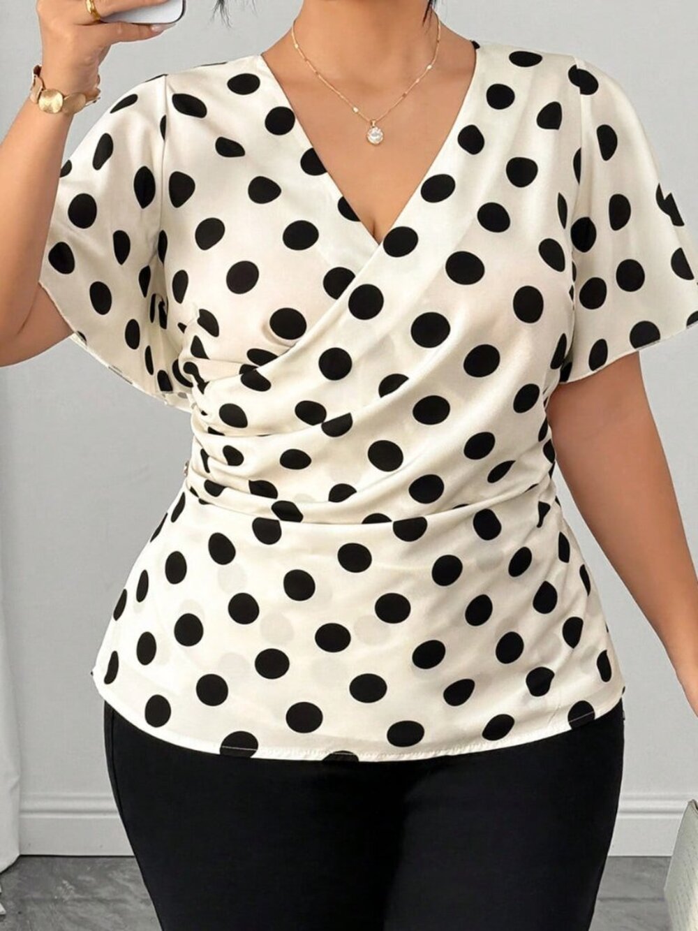 White Casual Women's Shirt